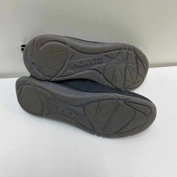 HOKA ONE ONE HUPANA ATHLETIC RUNNING SHOES MENS SIZE 11 Grey Sneaker No Inserts - Picture 4 of 5